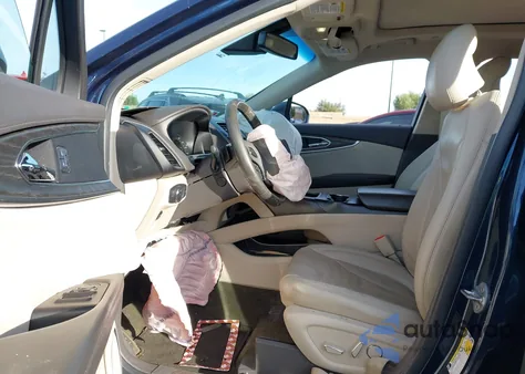 2017 Lincoln Mkx Reserve z USA, uszkodzony, nr VIN 2LMPJ6LP9HBL44895